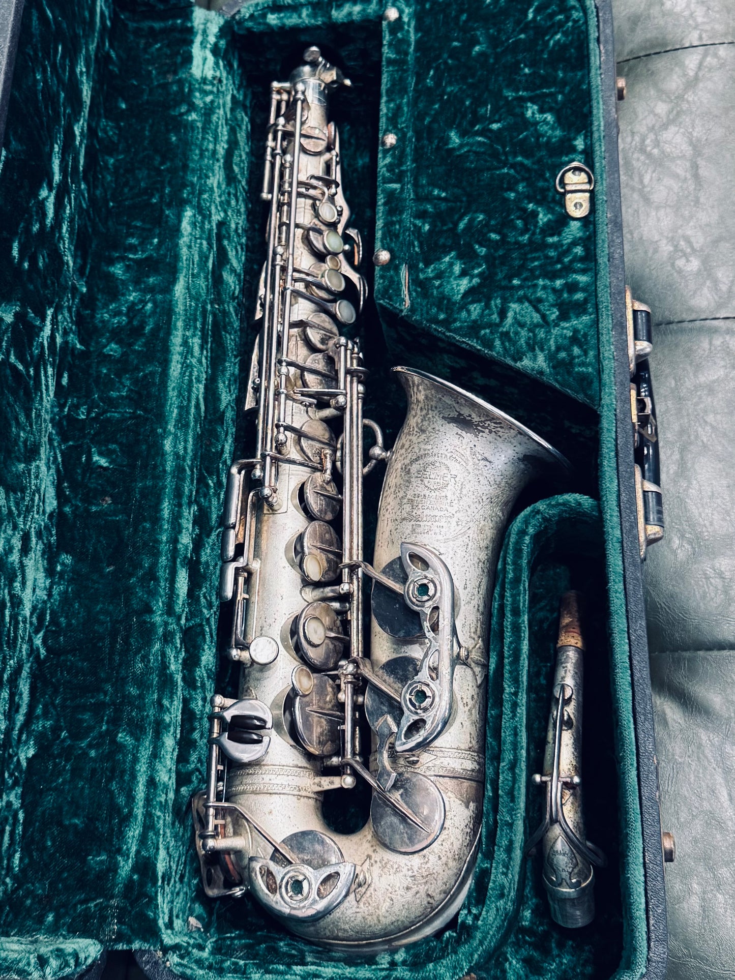 Selmer Balanced Action Alto Saxophone – Silver-Plated with Gold Wash Bell, Serial Number 23xxx – One of a Kind