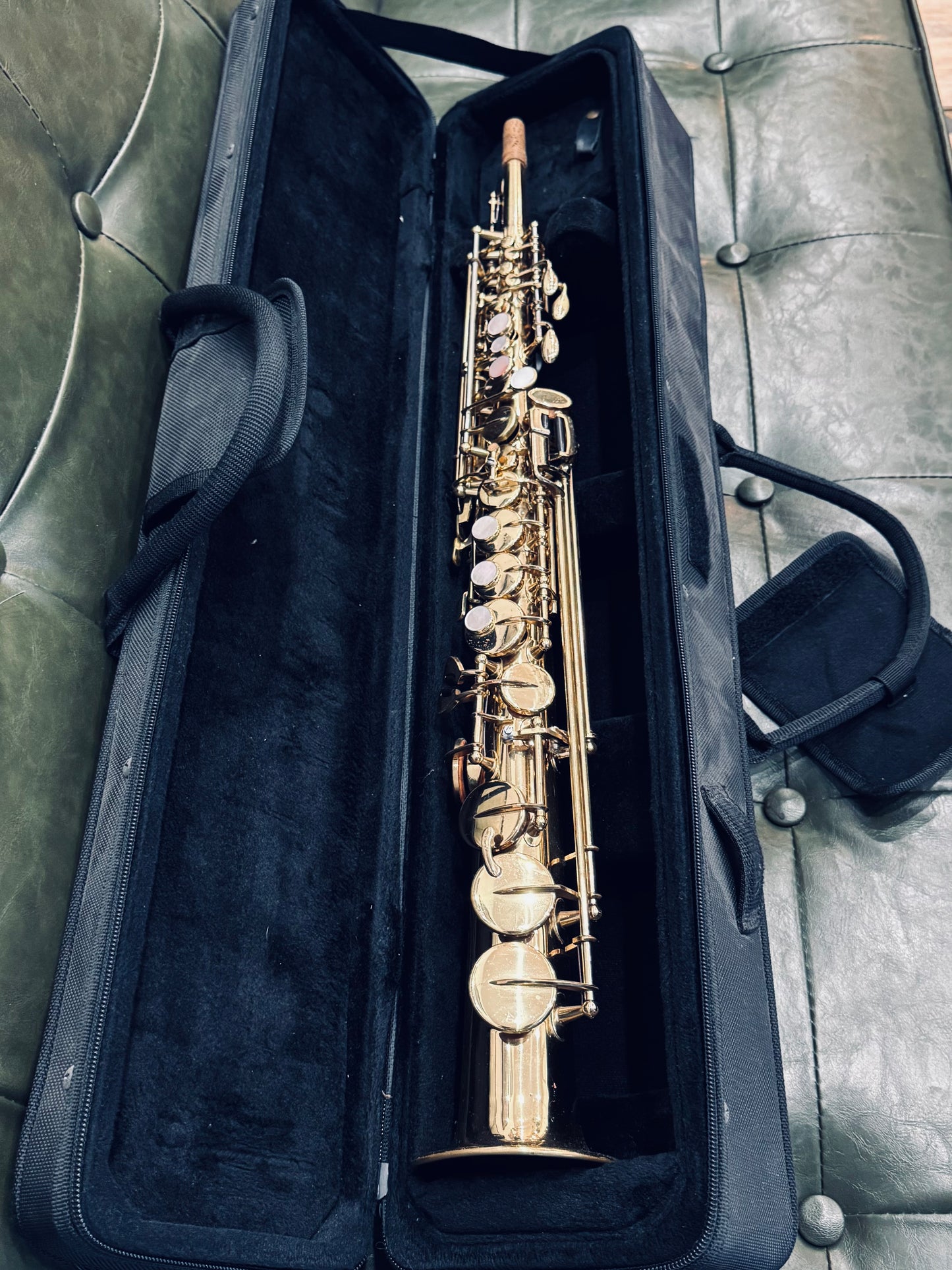 🎷 Pre-Owned Yanagisawa Soprano Saxophone (Vito Stencil) – As-Is Condition