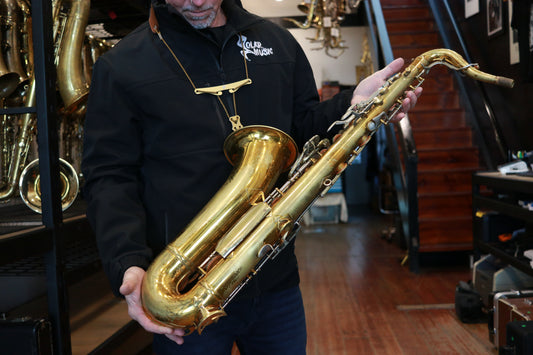 King Super 20 Tenor Saxophone – Vintage Professional Horn with Excellent Pads
