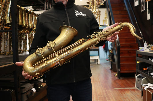 Buescher Aristocrat Tenor Saxophone Serial No. 275863 – Vintage 2nd Hand | Mechanically Refurbished | Sought After American Professional Saxophone