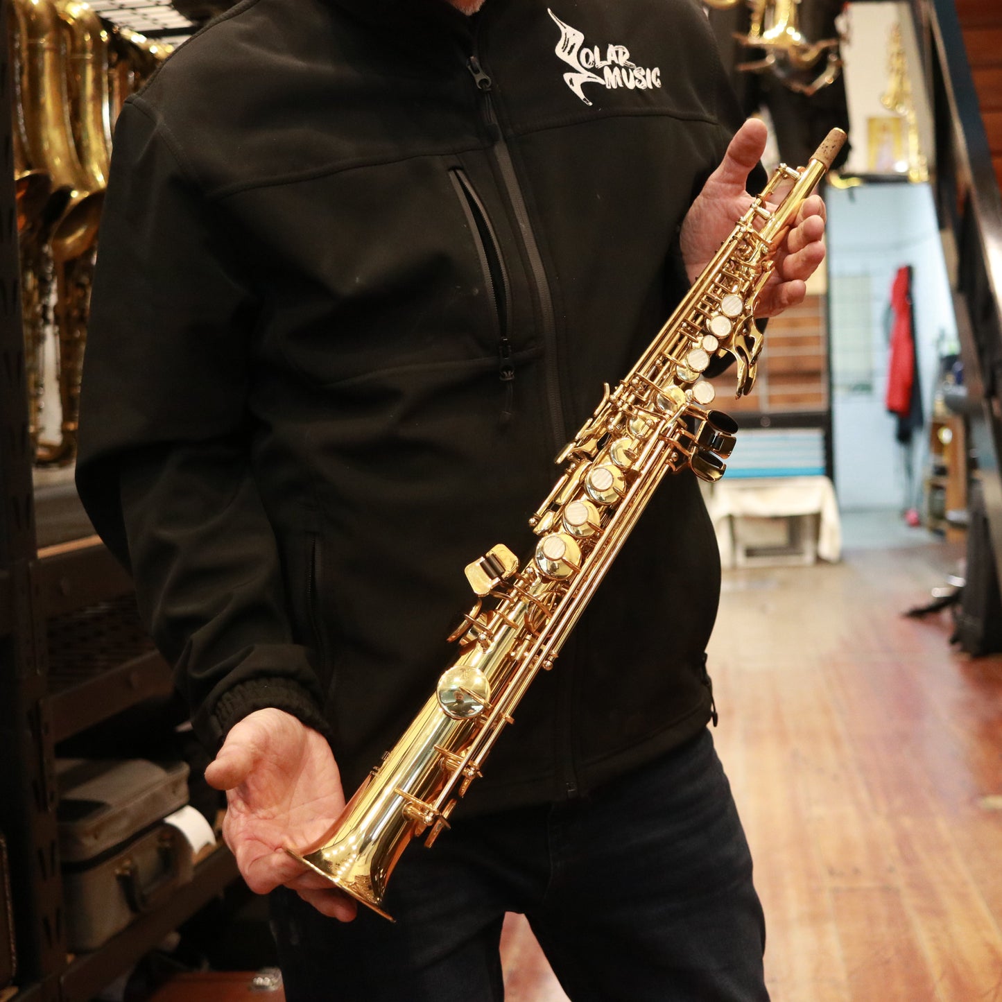 Jupiter JPS-547 Soprano Saxophone Serial No. 230616 – Mechanically Refurbished | Reliable Intermediate Soprano Saxophone