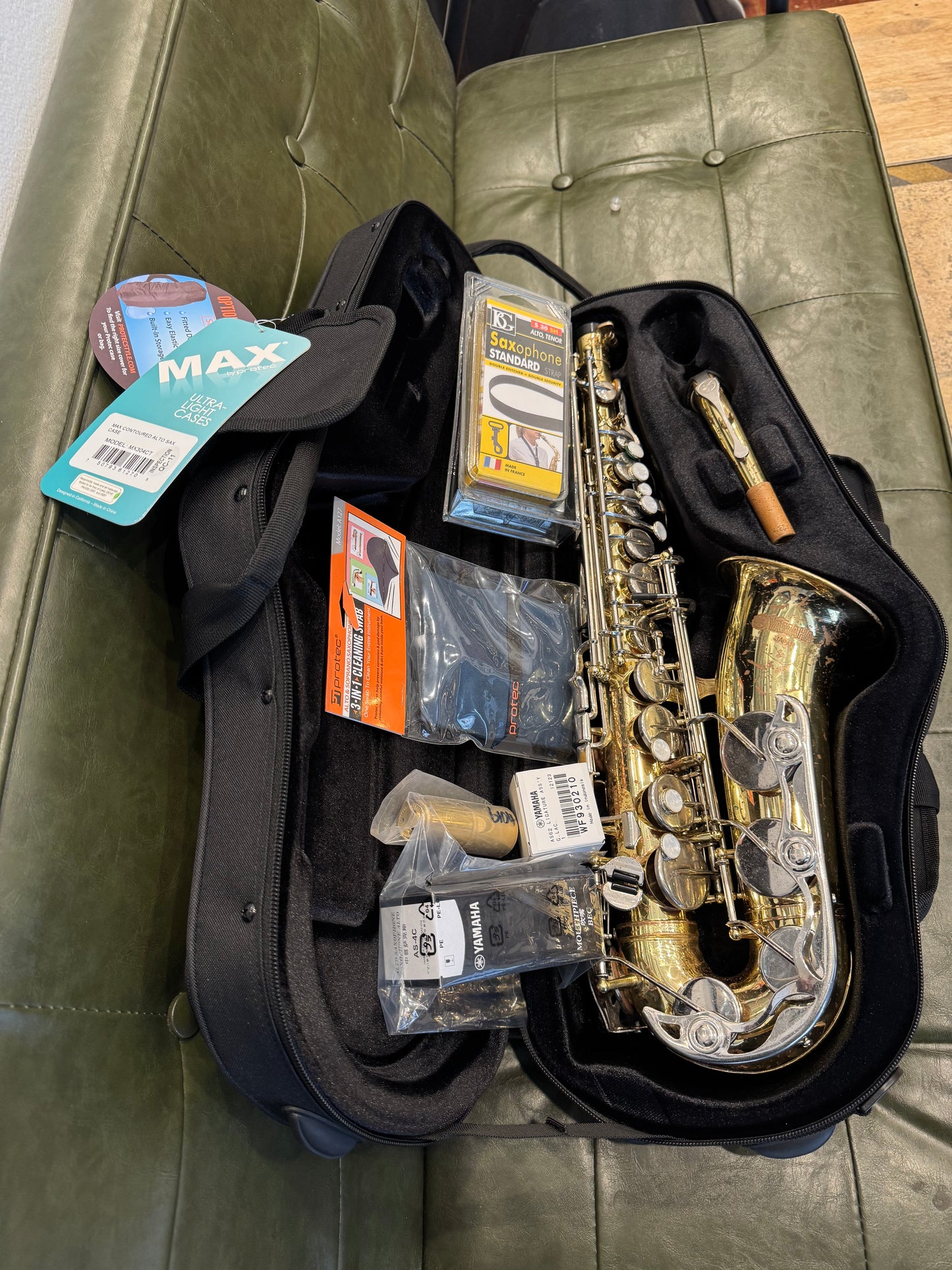 Yamaha YAS-23 Alto Saxophone – Re-Padded & Upgraded with New Touch Pieces (s/n:016405)