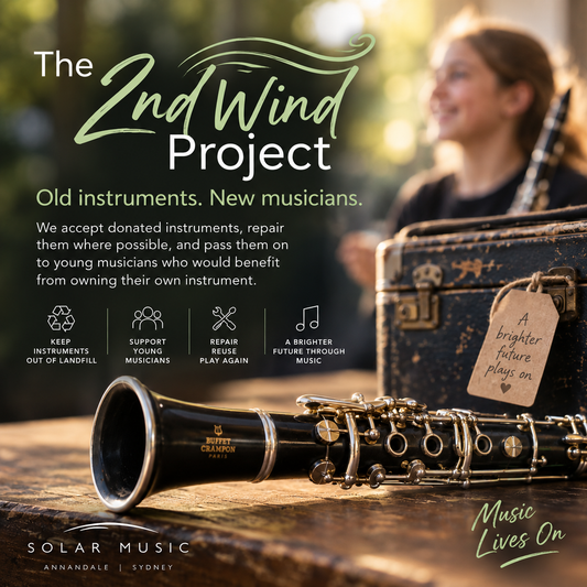 The 2nd Wind Project: How One Old Instrument Can Make a Difference Twice