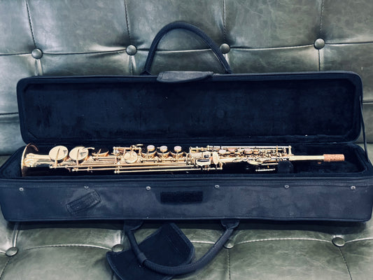 🎷 Pre-Owned Yanagisawa Soprano Saxophone (Vito Stencil) – As-Is Condition