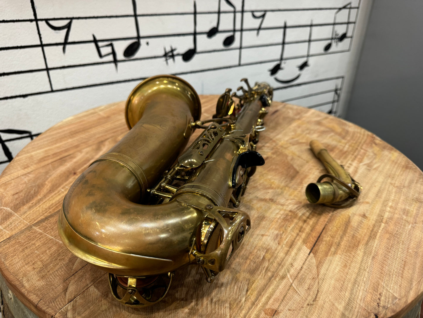 Vintage 82Z Yamaha Alto Saxophone - Second Hand with G1 Neck and Unique Patina