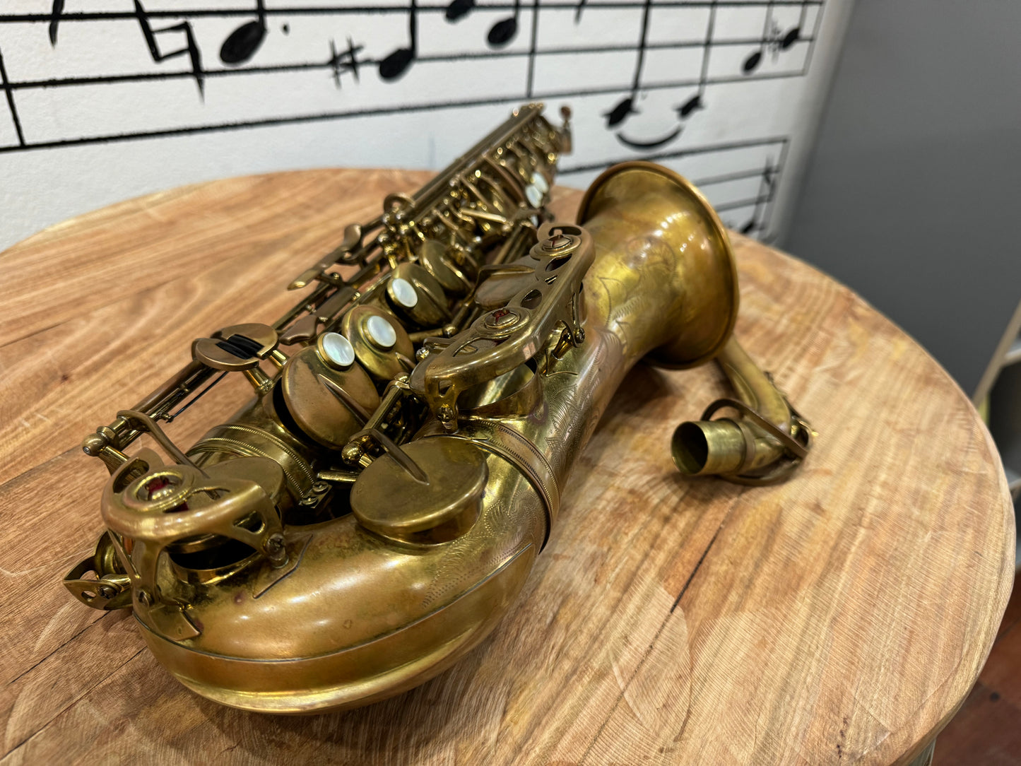 Vintage 82Z Yamaha Alto Saxophone - Second Hand with G1 Neck and Unique Patina