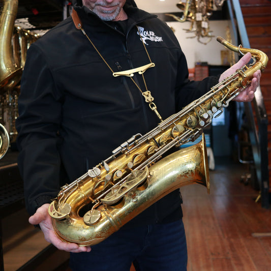 King Super 20 Tenor Saxophone – Vintage Professional Horn with Excellent Pads