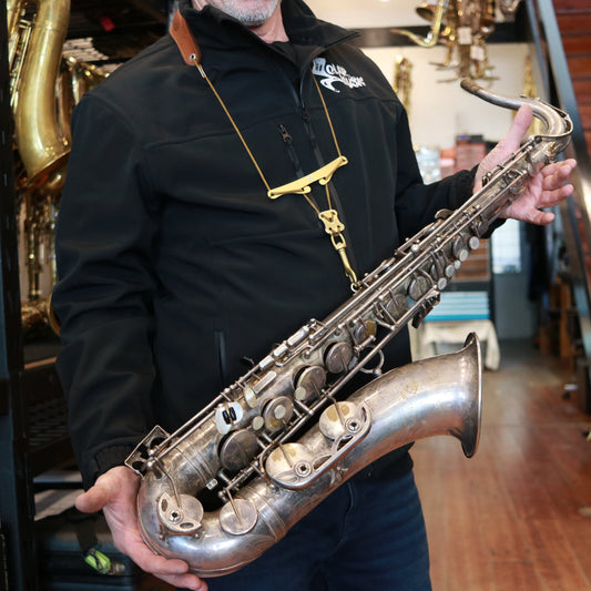 Selmer Mark VII Tenor Saxophone Silver plate 2nd Hand S/N:245525