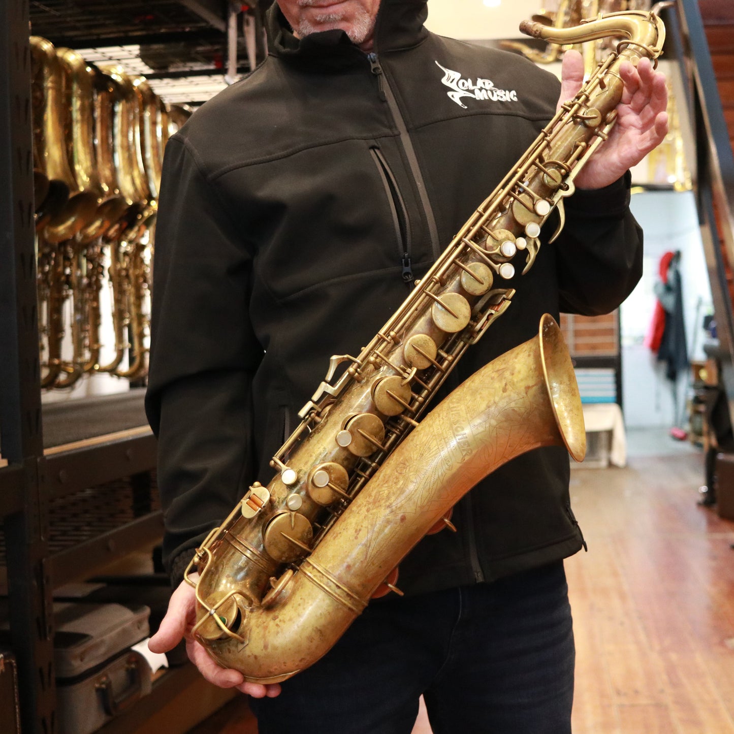 Buescher Aristocrat Tenor Saxophone Serial No. 275863 – Vintage 2nd Hand | Mechanically Refurbished | Sought After American Professional Saxophone