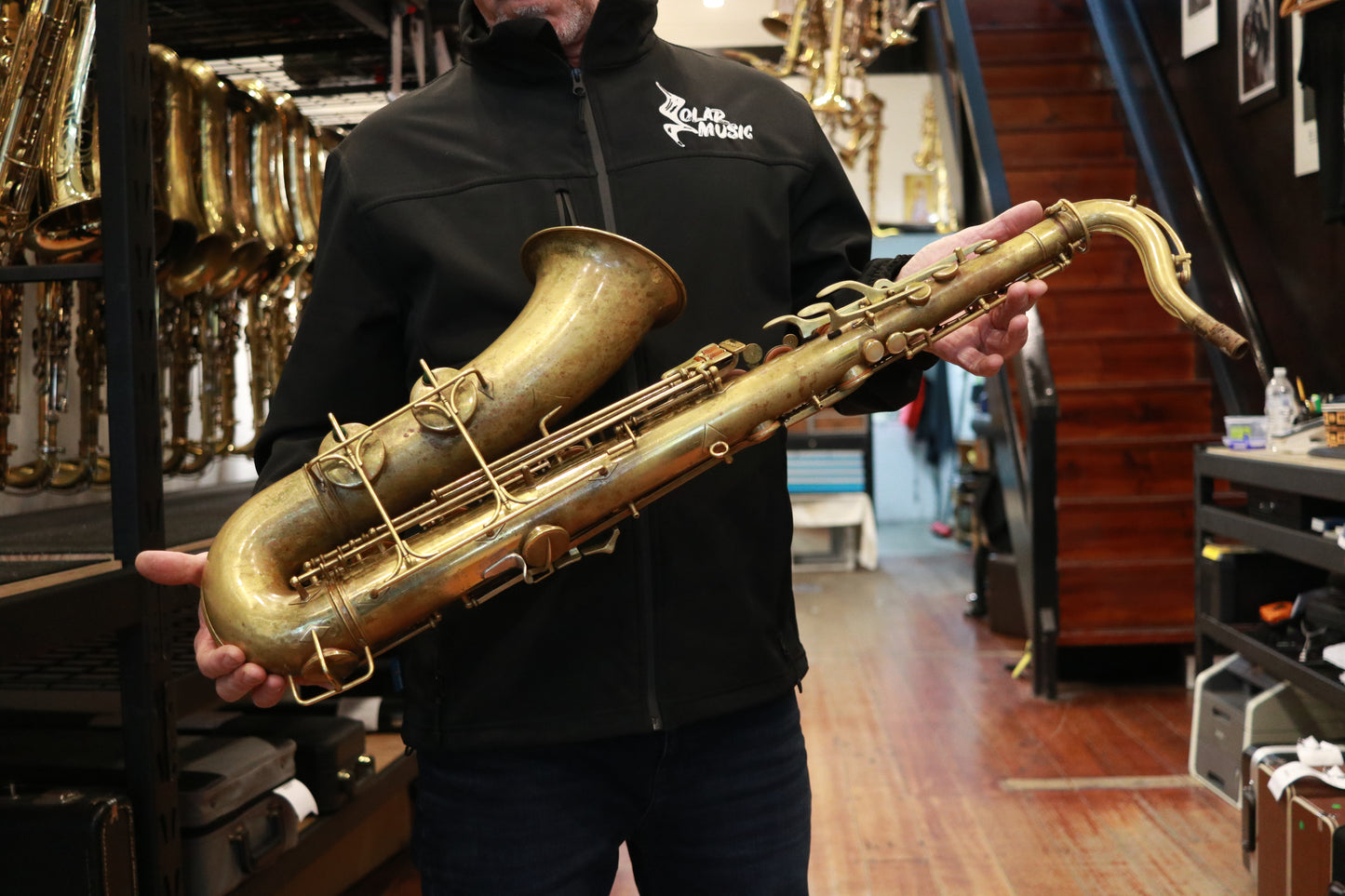 Buescher Aristocrat Tenor Saxophone Serial No. 275863 – Vintage 2nd Hand | Mechanically Refurbished | Sought After American Professional Saxophone
