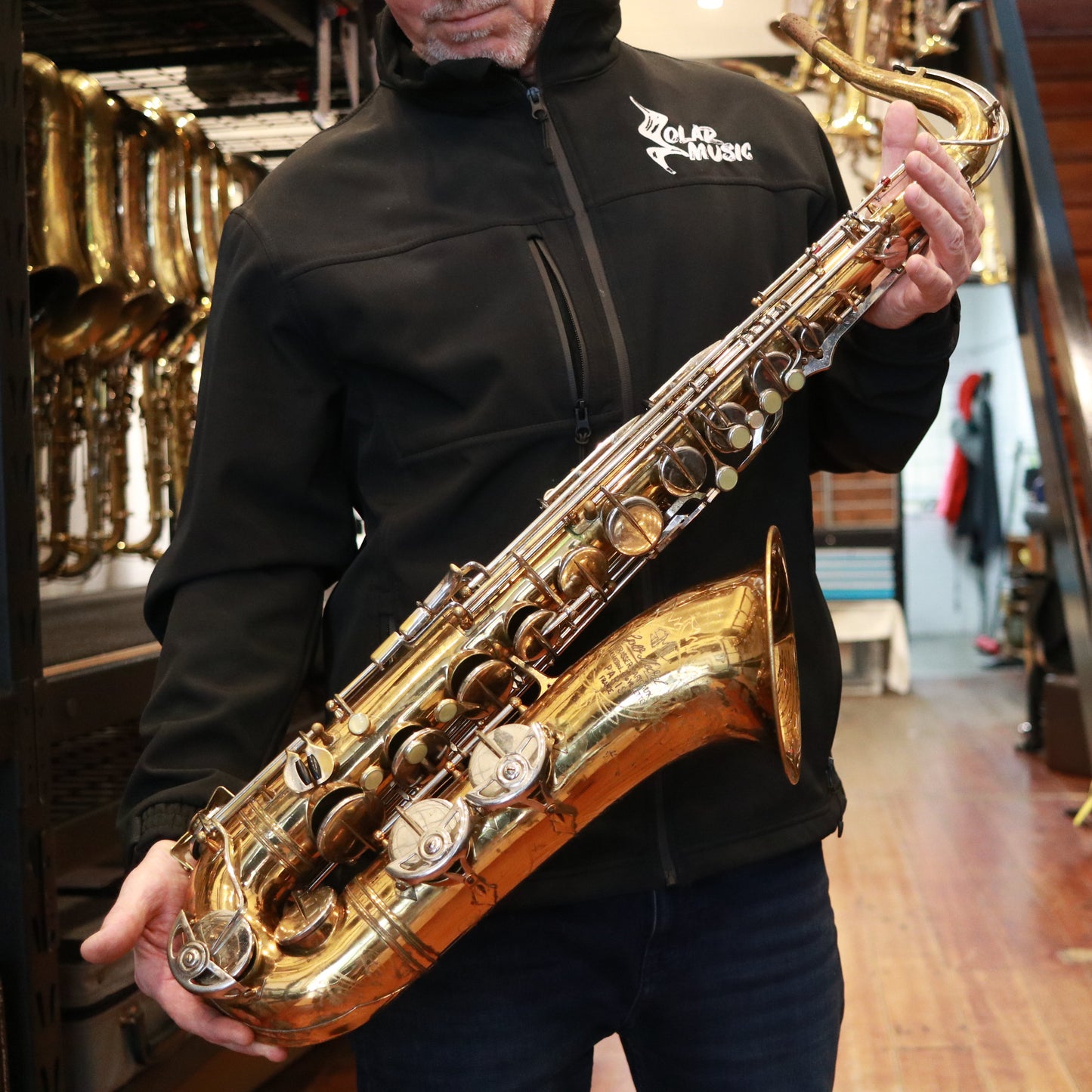 SML Gold Medal Tenor Saxophone Serial No. 14979 – Vintage 2nd Hand | Mechanically Refurbished | Rare French Professional Saxophone