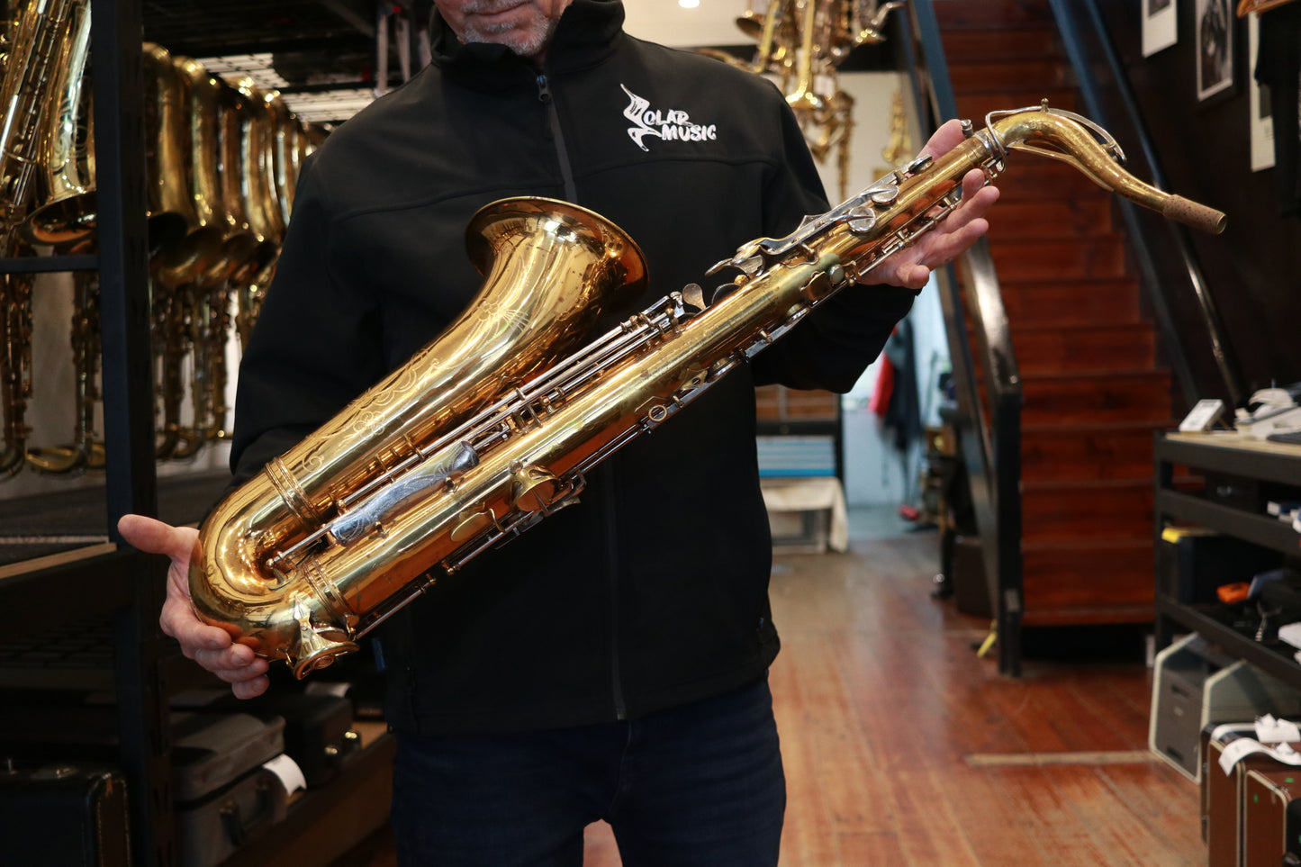 SML Gold Medal Tenor Saxophone Serial No. 14979 – Vintage 2nd Hand | Mechanically Refurbished | Rare French Professional Saxophone