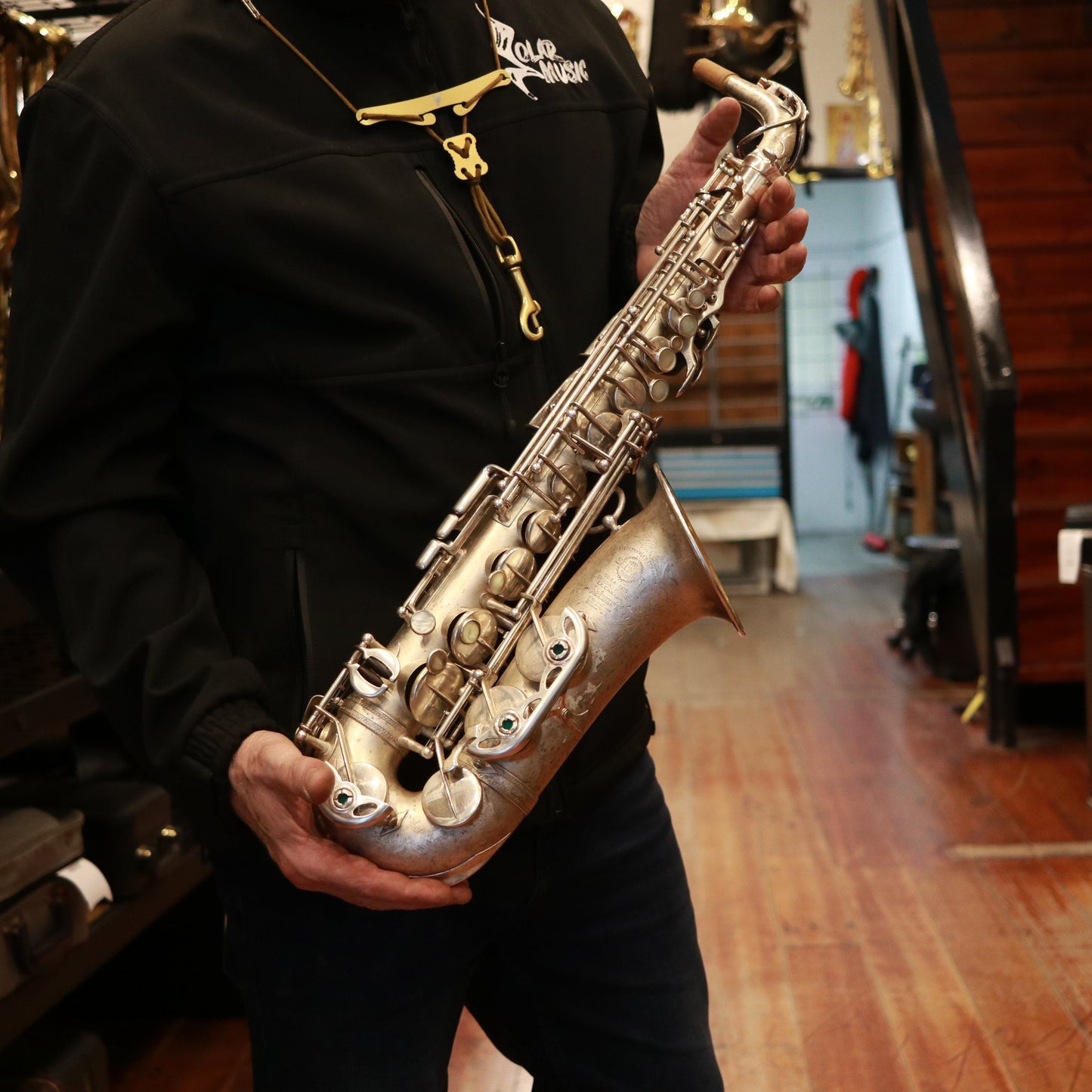 Selmer Balanced Action Alto Saxophone Serial No. 23651 (Circa 1937) – Silver Plated with Gold Wash Bell | Vintage | Mechanically Refurbished | Rare Professional French Saxophone