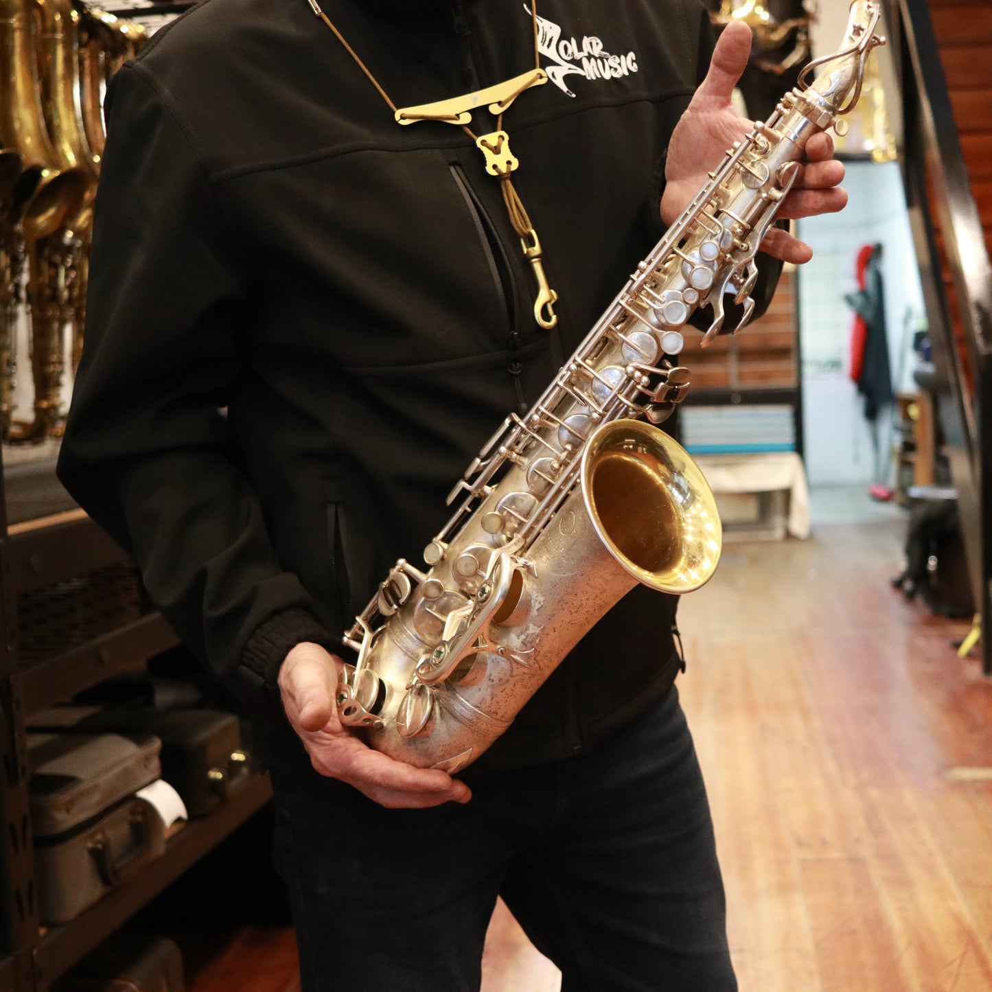 Selmer Balanced Action Alto Saxophone Serial No. 23651 (Circa 1937) – Silver Plated with Gold Wash Bell | Vintage | Mechanically Refurbished | Rare Professional French Saxophone