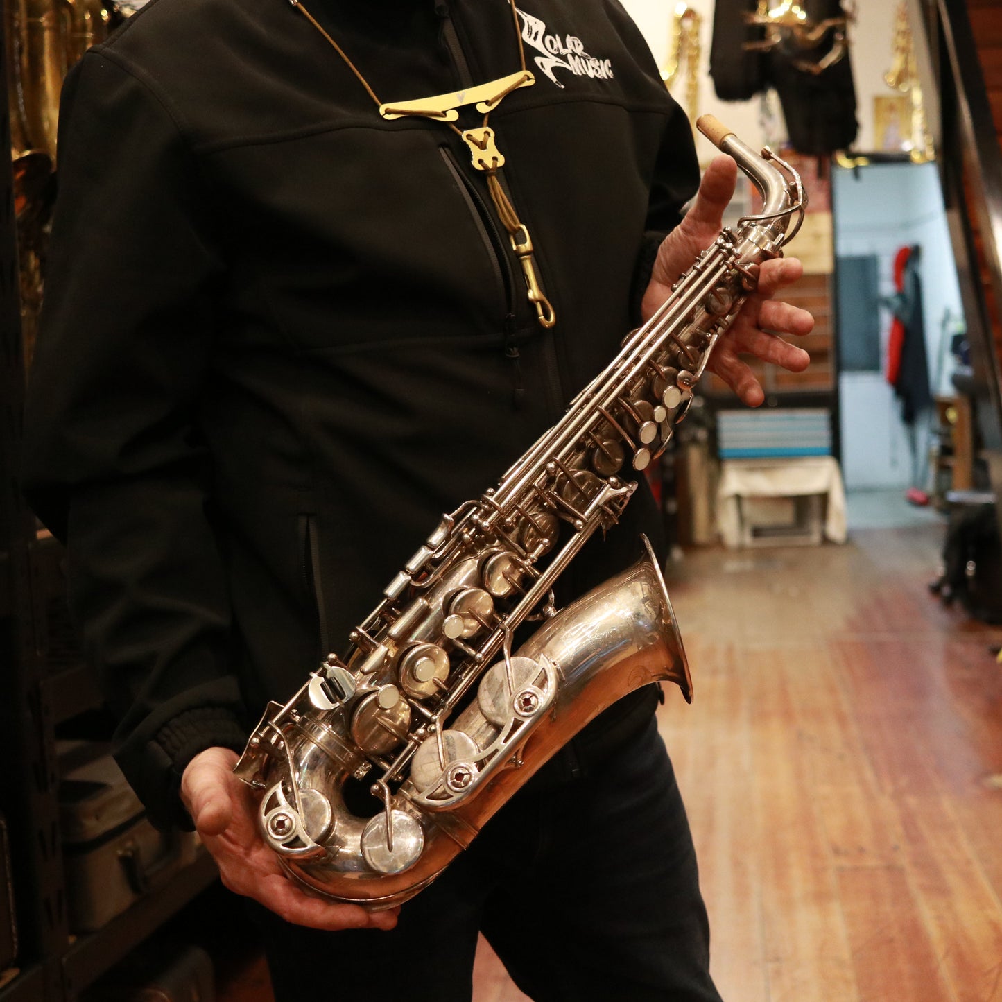Silver-Plated Yamaha YAS-62s Alto Saxophone with Silver Selmer Series II Neck – Mechanically Refurbished | Professional Alto Saxophone s/n: D13275