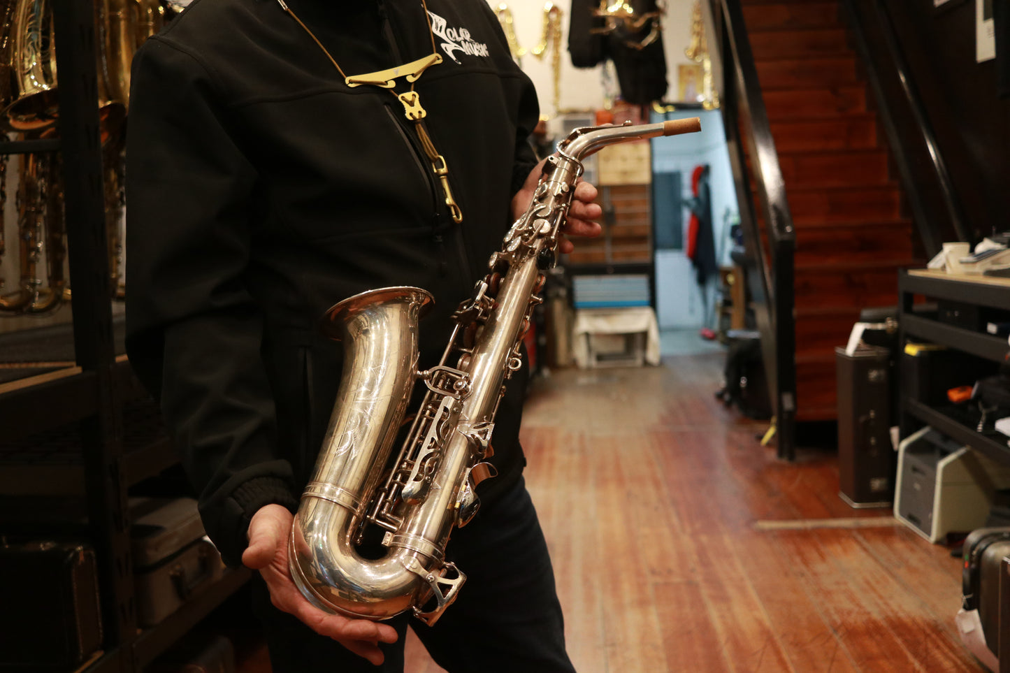 Silver-Plated Yamaha YAS-62s Alto Saxophone with Silver Selmer Series II Neck – Mechanically Refurbished | Professional Alto Saxophone s/n: D13275