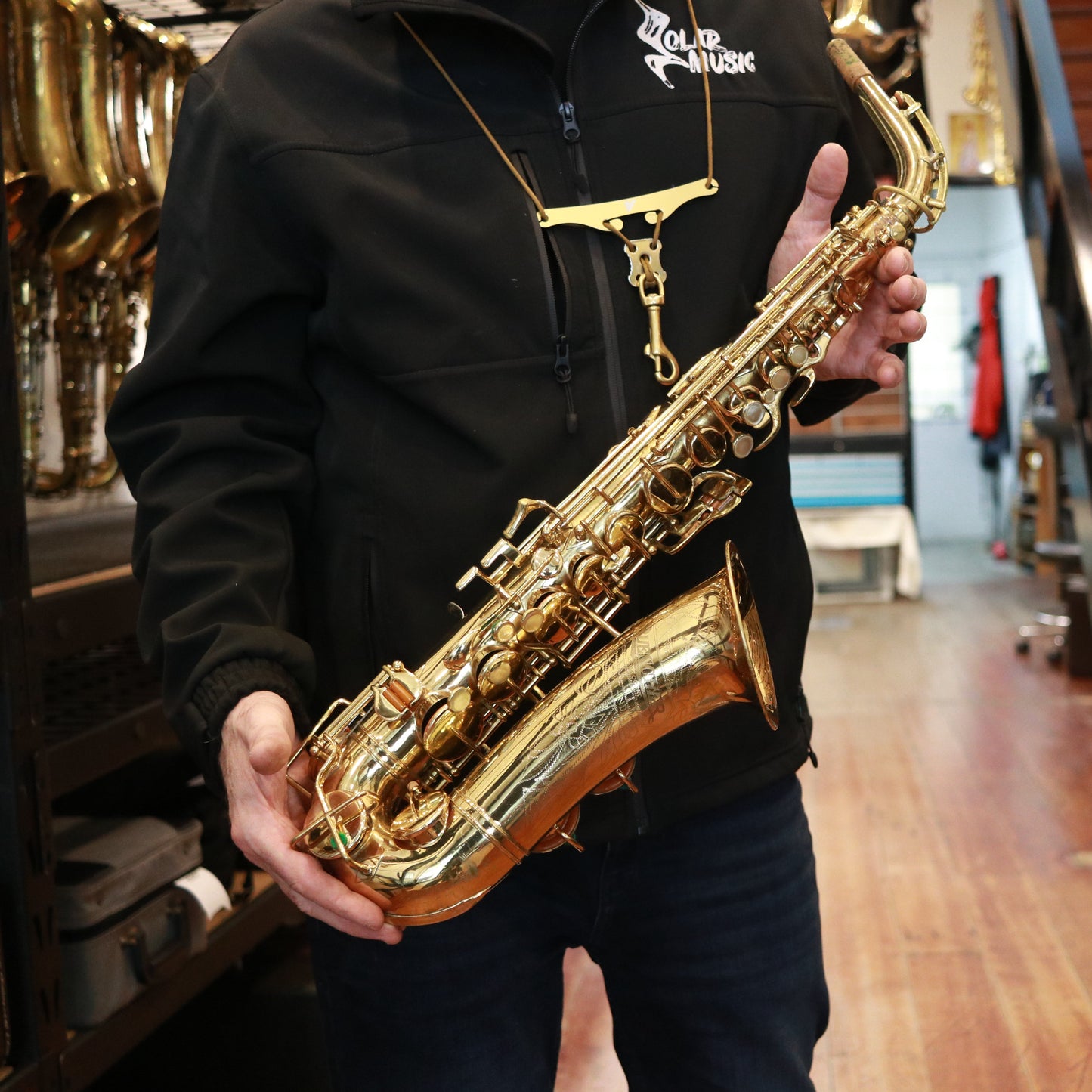 Buescher Aristocrat Alto Saxophone Serial No. 288941 (Circa 1939) – Vintage | Rare American Professional Saxophone | As-Is Playing Condition
