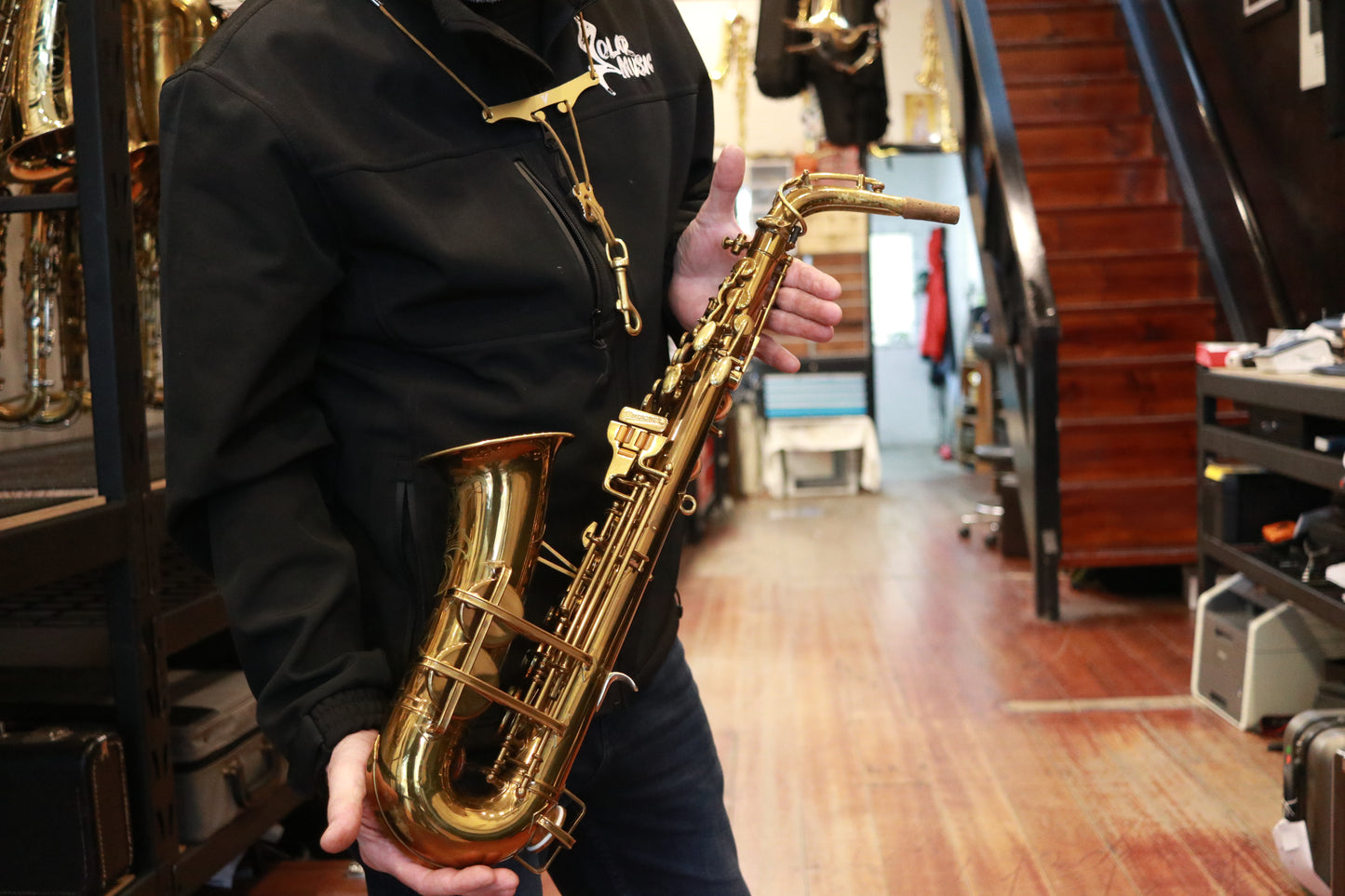 Buescher Big B Aristocrat Alto Saxophone Serial No. 292774 (Circa 1940) – Small Bell Flare | Art Deco Key Guards | Mechanically Refurbished | Rare Vintage American Saxophone