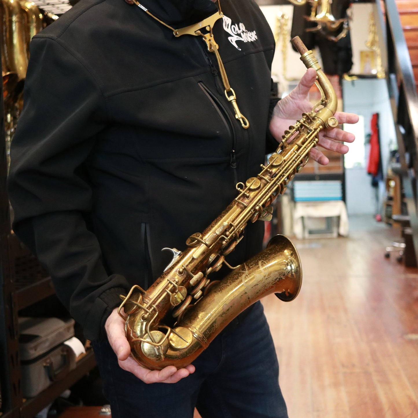 Conn Transitional Alto Saxophone Serial No. M.252747 (Circa 1932) – Mechanically Refurbished | Rare Vintage American Professional Saxophone