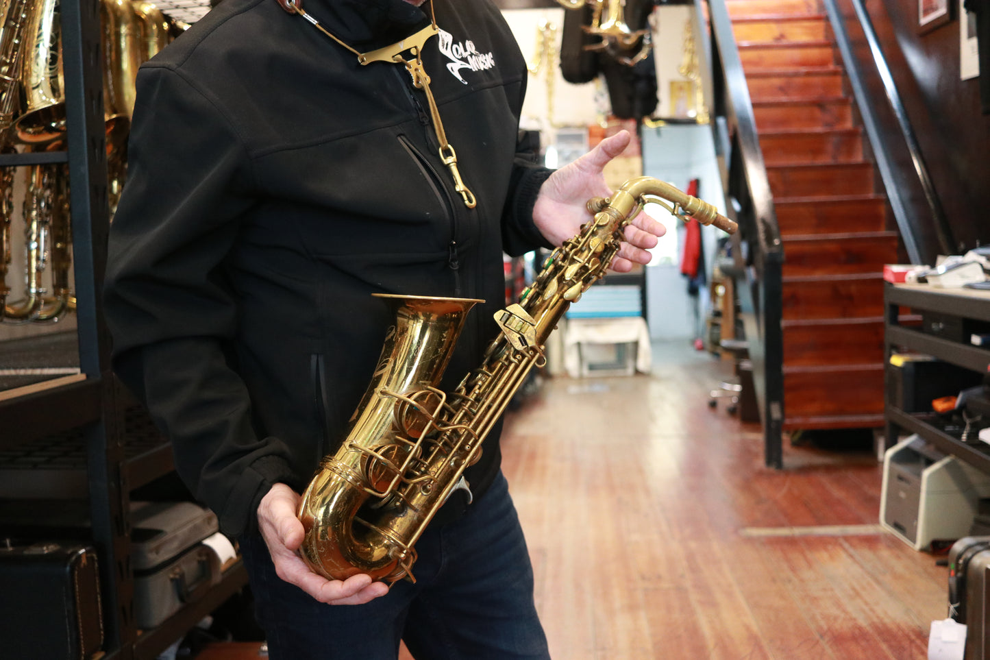 Conn Transitional Alto Saxophone Serial No. M.252747 (Circa 1932) – Mechanically Refurbished | Rare Vintage American Professional Saxophone