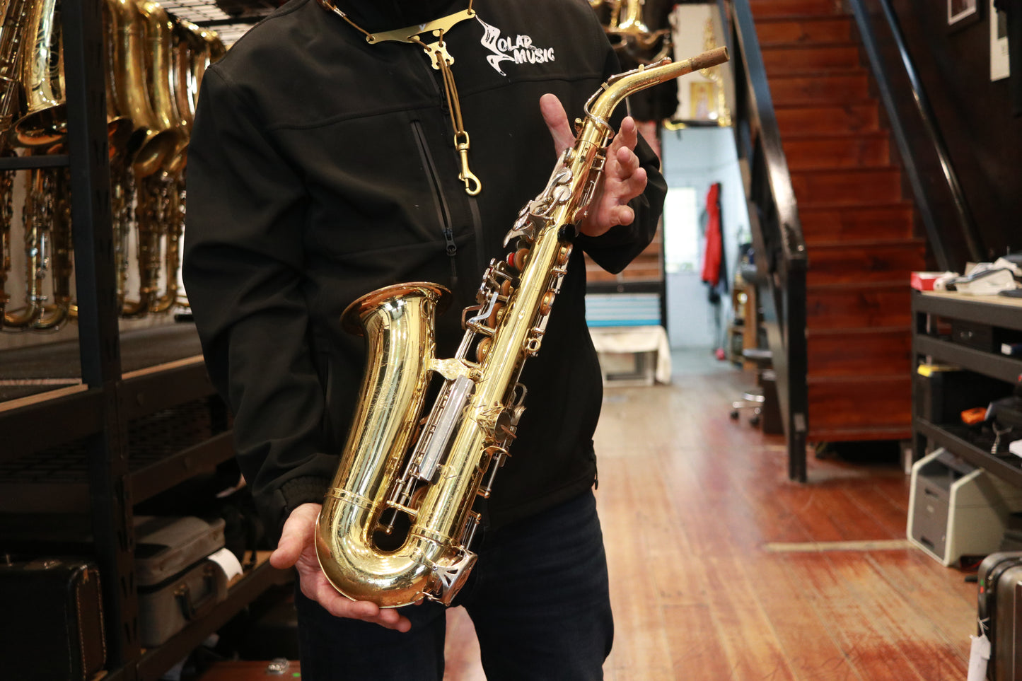 Yamaha AS-100 Alto Saxophone Serial No. 029170 (Circa 1998) – Made in Japan | Mechanically Refurbished | Reliable Student Alto Saxophone