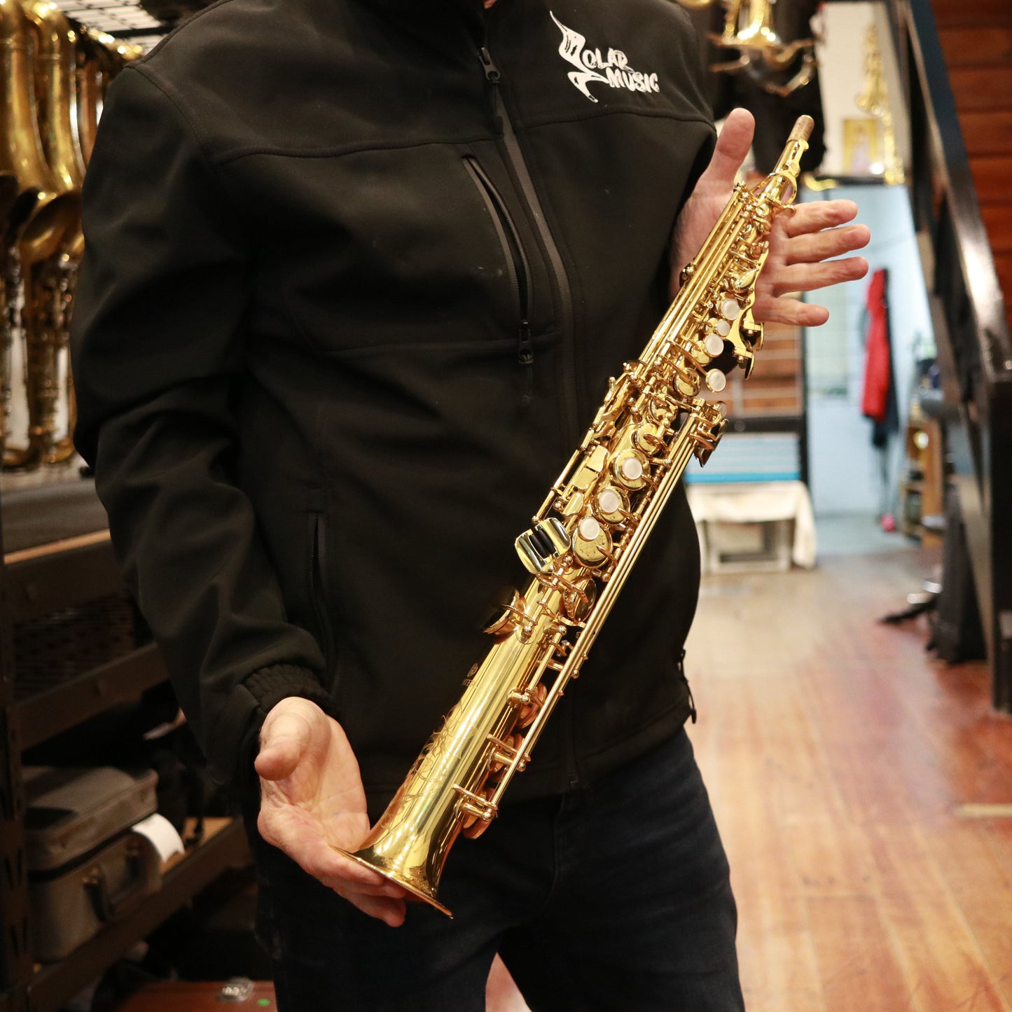 Jupiter JSS-1100 Soprano Saxophone Serial No. YF03884 – Mechanically Refurbished | Professional Soprano Saxophone
