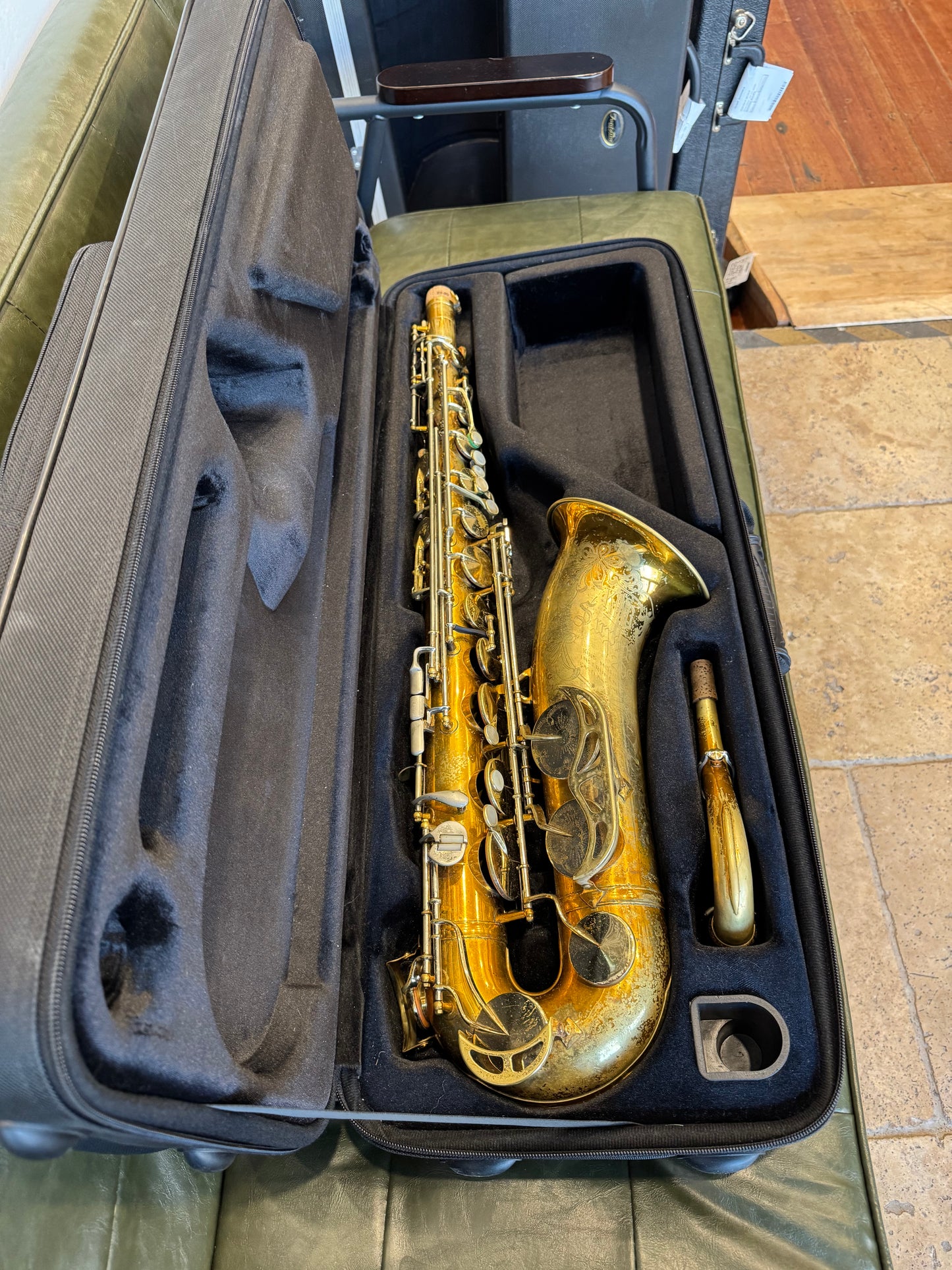 King Super 20 Tenor Saxophone – Vintage Professional Horn with Excellent Pads