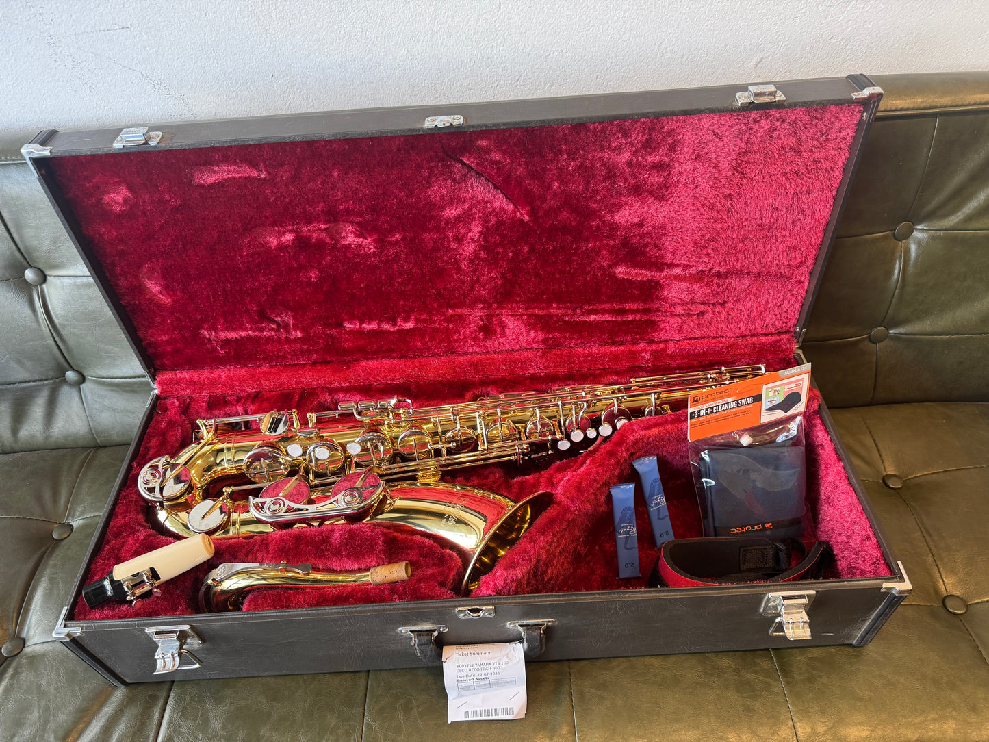 Yamaha TS-100 Tenor Saxophone – Made in Japan – Excellent Student Tenor Sax