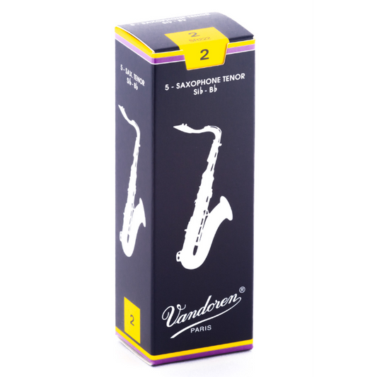 Vandoren Traditional Tenor Saxophone reeds (box of 5)