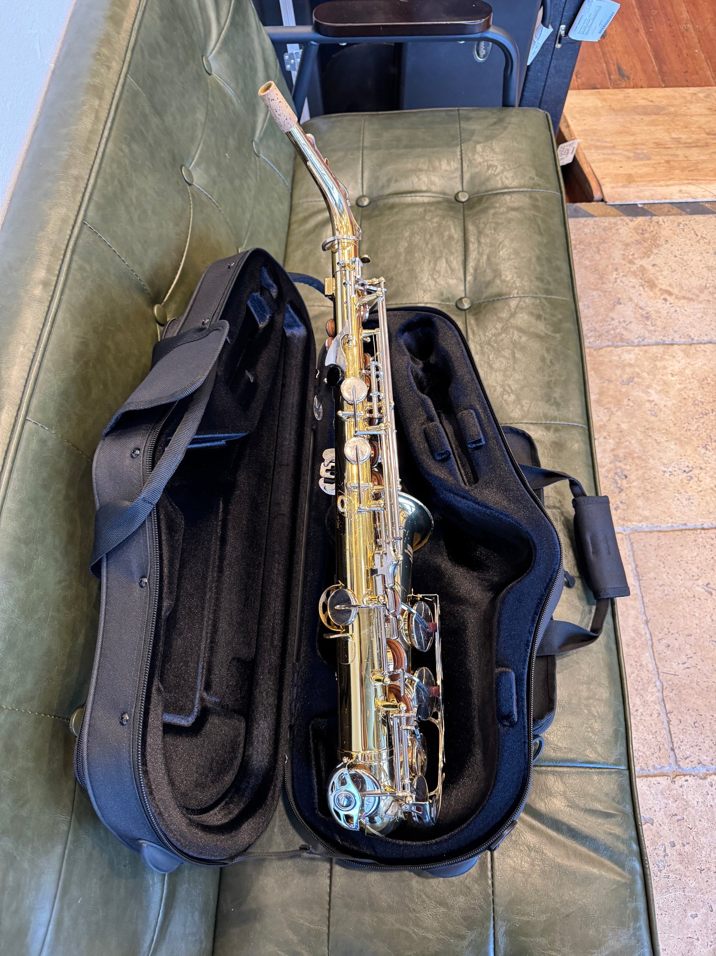 Yamaha YAS-100 Alto Saxophone – Fully Repadded, Excellent Used Condition + New Protec Max Case