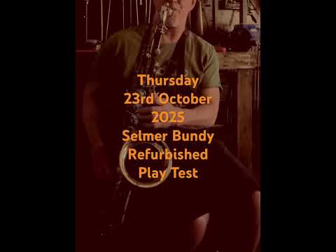 Selmer Bundy Tenor Saxophone – Fully Refurbished, Ready to Play