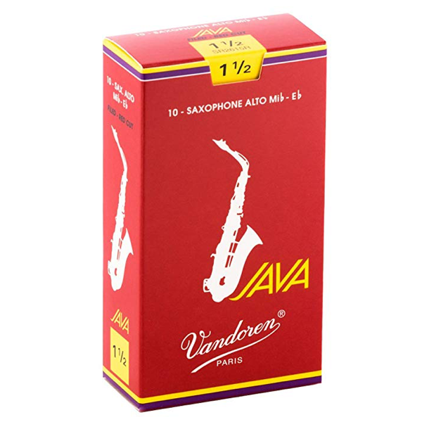 Vandoren Java Red Alto Saxophone Reeds